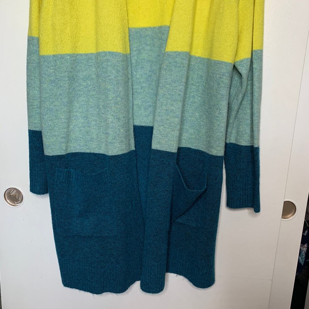 NWOT A New Day women's plus size color block duster length cardigan sweater XXL - Picture 4 of 8